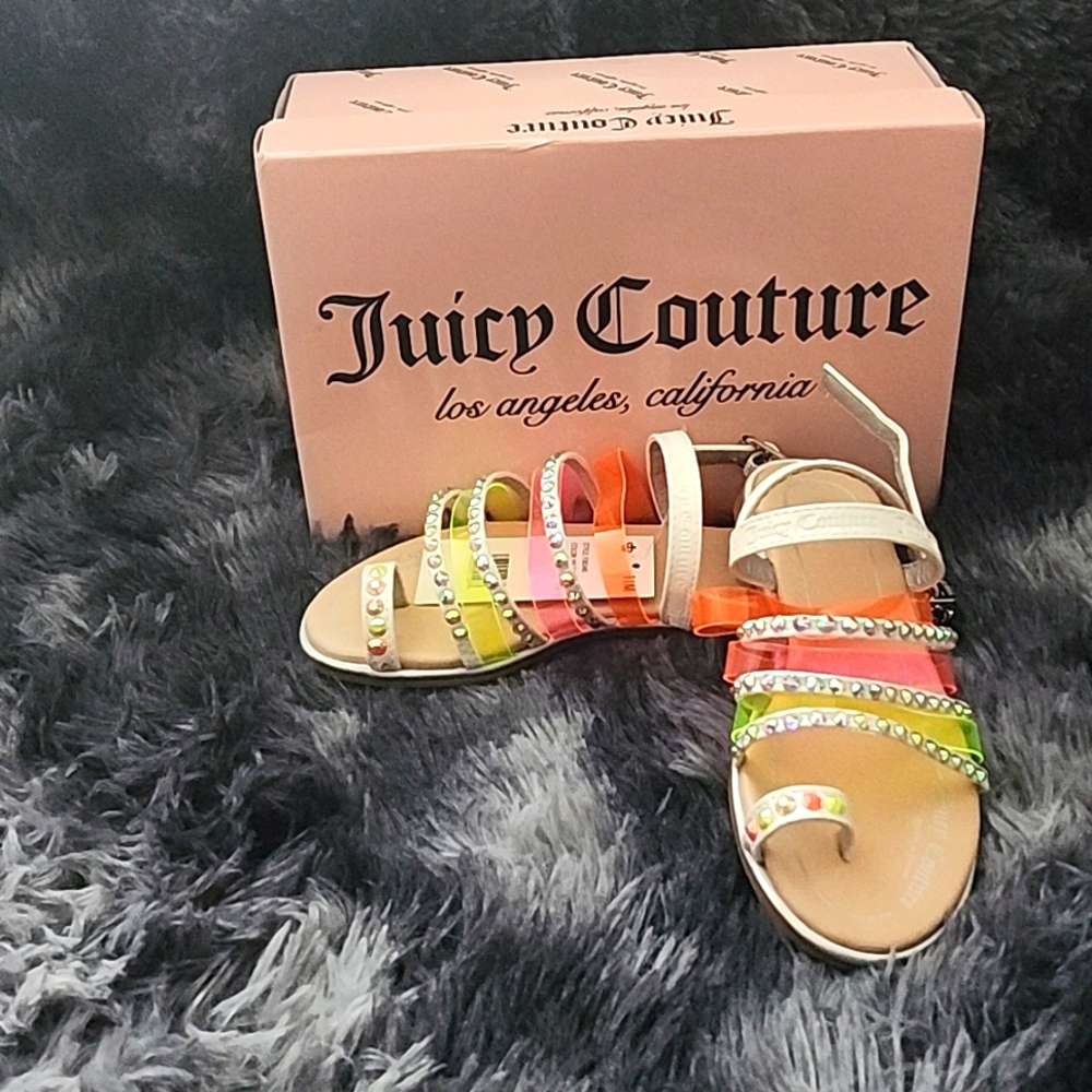 Girls Size 11M Bling Juicy Couture Sandals